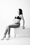 Babybauch Unterwäsche